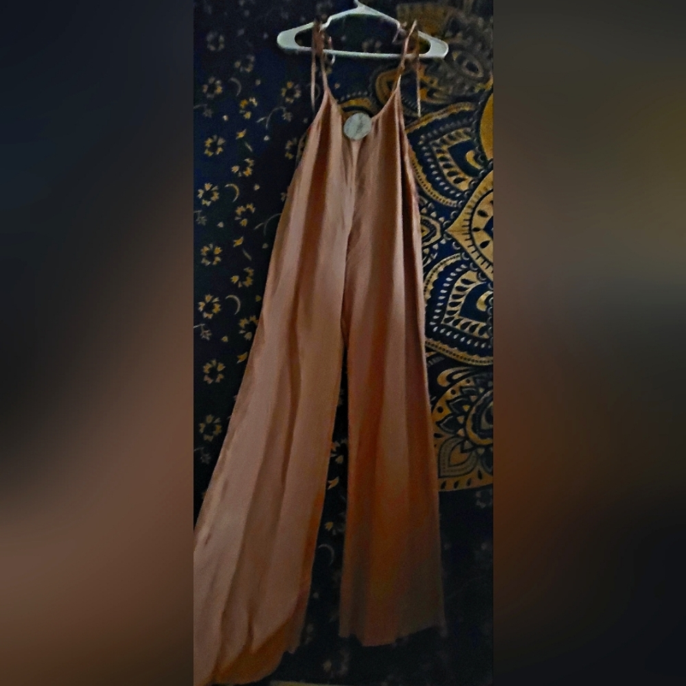 Wild Honey Wide Leg Overalls